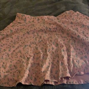 Pink skater skirt